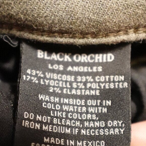 Black Orchid jeans Noah ankle fray women's 27 greenwich village color - Picture 12 of 13